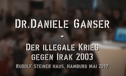 Dr. Daniele Ganser: Irak 2003, ein illegaler Krieg (Hamburg 7.5.2017)