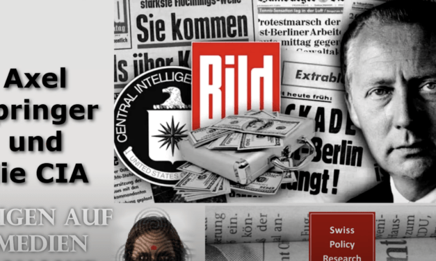 Axel Springer und die CIA – Swiss Policy Research