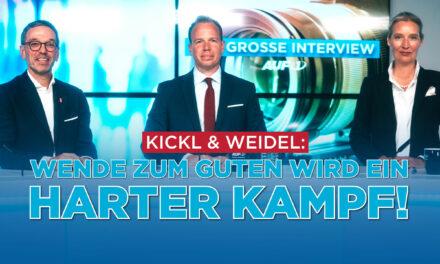 Kickl & Weidel: Wende zum Guten wird ein harter Kampf!