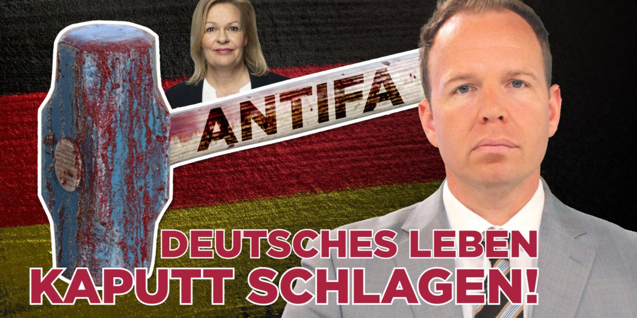 Agenda von Faesers Verbots-Hammer aufgedeckt: Deutsches Leben kaputt schlagen!